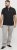 Jack & Jones Fusion Pique Zipper Polo Black - Pólóingek - Galléros Pólók 2XL-8XL - Pólóingek 2XL-8XL