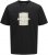 Jack & Jones Tarmac Camo Crew Neck T-Shirt Black - Pólók - Nagyméretű pólók - 2XL-14XL