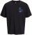 Jack & Jones Compact Crew Neck T-Shirt Black - Pólók - Nagyméretű pólók - 2XL-14XL