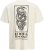Jack & Jones Snake Crew Neck T-Shirt Antique White - Pólók - Nagyméretű pólók - 2XL-14XL
