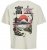 Jack & Jones Fuji Crew Neck T-Shirt Antique White - Pólók - Nagyméretű pólók - 2XL-14XL