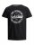 Jack & Jones JJBRAT T-Shirt Black - Pólók - Nagyméretű pólók - 2XL-14XL