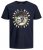 Jack & Jones JJEUSTACE T-Shirt Navy - Pólók - Nagyméretű pólók - 2XL-14XL