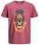 Jack & Jones JJEUSTACE T-Shirt Pink - Pólók - Nagyméretű pólók - 2XL-14XL