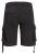 jack & Jones JPSTZEUS Cargo Shorts Black - Rövidnadrág - Nagyméretű Rövidnadrág W40-W60