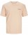 Jack & Jones Zekiel Crew Neck T-Shirt Peach Parfait - Pólók - Nagyméretű pólók - 2XL-14XL