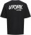 Jack & Jones Script Bradley Crew Neck T-Shirt Black - Pólók - Nagyméretű pólók - 2XL-14XL