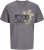 Jack & Jones Jaxon Crew Neck T-Shirt Castlerock - Pólók - Nagyméretű pólók - 2XL-14XL