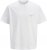 Jack & Jones Lington Back And Front Print Crew Neck T-Shirt Bright White - Pólók - Nagyméretű pólók - 2XL-14XL