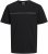 Jack & Jones FUSION Full Branding T-Shirt Black - Pólók - Nagyméretű pólók - 2XL-14XL