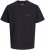 Jack & Jones Retiro Crew Neck T-Shirt Black - Pólók - Nagyméretű pólók - 2XL-14XL