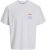 Jack & Jones Compact Crew Neck T-Shirt White - Pólók - Nagyméretű pólók - 2XL-14XL