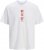 Jack & Jones Snake Dragon Crew Neck T-Shirt Bright White - Pólók - Nagyméretű pólók - 2XL-14XL