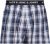 Jack & Jones Saigon Blue/Red Check Woven Boxers 3-Pack Navy Blazer - Alsónemű & strandruhák - Nagyméretű Alsónemű 2XL-8XL