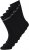Jack & Jones BASIC LOGO Tennis Socks 5-Pack Black - Alsónemű & strandruhák - Nagyméretű Alsónemű 2XL-8XL