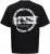Jack & Jones Summer Sago Print Crew Neck T-Shirt Black - Pólók - Nagyméretű pólók - 2XL-14XL