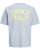 Jack & Jones Tavira Type Crew Neck T-Shirt Skyway - Pólók - Nagyméretű pólók - 2XL-14XL