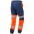 Leo Hawkridge Ecoviz High Performance 4X Stretch Trouser Hi-Vis Orange/Navy Print - Munkaruha - Nagyméretű Munkaruha 3XL-6XL