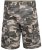 Kam Jeans 329 Short Charcoal Camo - Rövidnadrág - Nagyméretű Rövidnadrág W40-W60