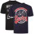 Kam Jeans 5712 Twin Pack Motorcycle/Cycle Print Tee Black and Navy - Pólók - Nagyméretű pólók - 2XL-14XL