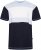 Kam Jeans 5780 Cut And Sew Panel T-Shirt Navy - Pólók - Nagyméretű pólók - 2XL-14XL