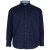 Kam Jeans 6158 Long Sleeve Dobby Embroidery Shirt Navy - Ingek - Ingek 2XL-10XL