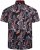 Kam Jeans 6330 AOP Floral Print Short Sleeve Shirt Navy - Ingek - Ingek 2XL-10XL
