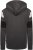 Kam Jeans 7068 Cut & Sew Over Head Hoody Charcoal - Pulóverek & kapucnis pulóverek - Pulóverek & Kapucnis pulóver 2XL-12XL