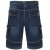 Kam Jeans Ivan Cargo Shorts Dark Used - Rövidnadrág - Nagyméretű Rövidnadrág W40-W60