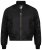 Kam Jeans KV75 Bomber Jacket Black - Kabátok - Nagyméretű Kabátok - 2XL-8XL