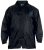 D555 Zac "Packaway" Rain Jacket Black - Sportruházat - Nagyméretű Sportruházat 2XL-10XL