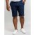 D555 Lopez Stretch Shorts Navy - Rövidnadrág - Nagyméretű Rövidnadrág W40-W60