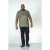 D555 NewYork Brooklyn T-shirt Khaki - Pólók - Nagyméretű pólók - 2XL-14XL