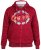 D555 Rylan Hoodie Red - Pulóverek & kapucnis pulóverek - Pulóverek & Kapucnis pulóver 2XL-12XL