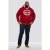 D555 Rylan Hoodie Red - Pulóverek & kapucnis pulóverek - Pulóverek & Kapucnis pulóver 2XL-12XL