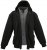 Lavecchia 109 Two-in-one Zipper Hoodie Black/Charcoal - Pulóverek & kapucnis pulóverek - Pulóverek & Kapucnis pulóver 2XL-12XL