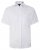 Kam Jeans 6283 Casual SS Herringbone Shirt White - Ingek - Ingek 2XL-10XL