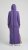 Nora Mikken MARI Maxi Hoodie Dress Purple - Pulóverek & kapucnis pulóverek - 