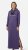 Nora Mikken MARI Maxi Hoodie Dress Purple - Pulóverek & kapucnis pulóverek - 