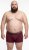 20 Nodi 979 Boxeralsó 3 db-os csomag Bordó/Szürke/Sötétkék - Boxeralsó - Boxeralsó 2XL-12XL