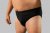 20 Nodi Stretch Cotton Briefs with Embroidered Side Label Black - Alsónemű & Strandruhák - Nagyméretű Alsónemű 2XL-8XL