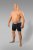 20 Nodi Stretch Cotton Boxer with Medium Leg 3-pack Black/Blue - Alsónemű & Strandruhák - Nagyméretű Alsónemű 2XL-8XL
