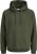 Jack & Jones Bradley Hoodie Dark Green - Pulóverek & kapucnis pulóverek - Pulóverek & Kapucnis pulóver 2XL-12XL