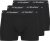 Jack & Jones Soho Solid Trunks 3-Pack Black - Alsónemű & strandruhák - Nagyméretű Alsónemű 2XL-8XL