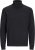 Jack & Jones Basic Knitted Sweater with Rolled Neck Black - Pulóverek & kapucnis pulóverek - Pulóverek & Kapucnis pulóver 2XL-12XL