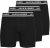Jack & Jones Solid Boxer 3-Pack Black - Boxeralsó - Boxeralsó 2XL-12XL