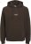Jack & Jones Soho Hoodie Brown - Pulóverek & kapucnis pulóverek - Pulóverek & Kapucnis pulóver 2XL-12XL