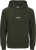 Jack & Jones Soho Hoodie Green - Pulóverek & kapucnis pulóverek - Pulóverek & Kapucnis pulóver 2XL-12XL
