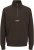 Jack & Jones Soho Sweatshirt with Zipper Brown - Pulóverek & kapucnis pulóverek - Pulóverek & Kapucnis pulóver 2XL-12XL