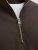 Jack & Jones Soho Sweatshirt with Zipper Brown - Pulóverek & kapucnis pulóverek - Pulóverek & Kapucnis pulóver 2XL-12XL